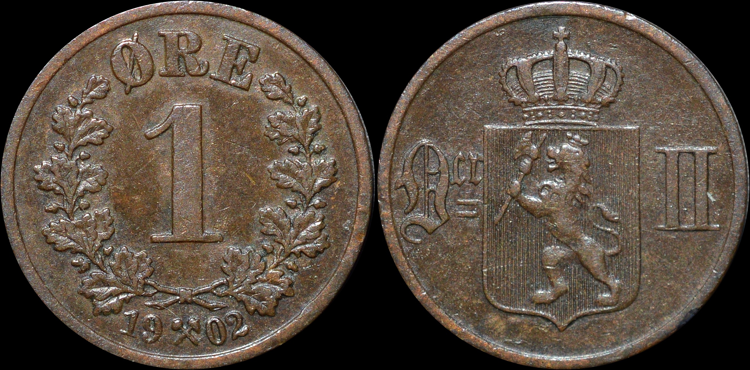 NorCollect:  1 Øre 1902