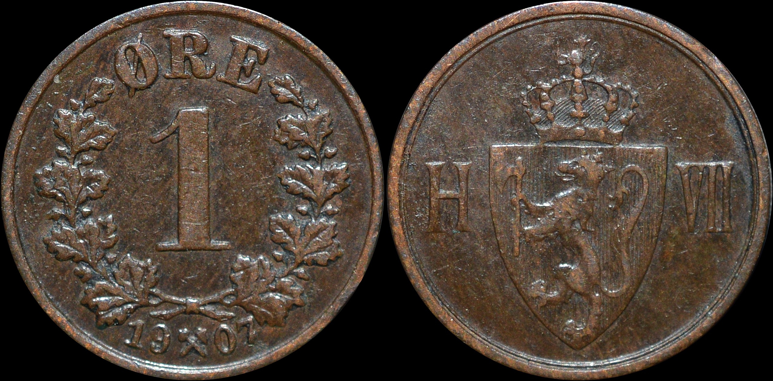 NorCollect:  1 Øre 1907