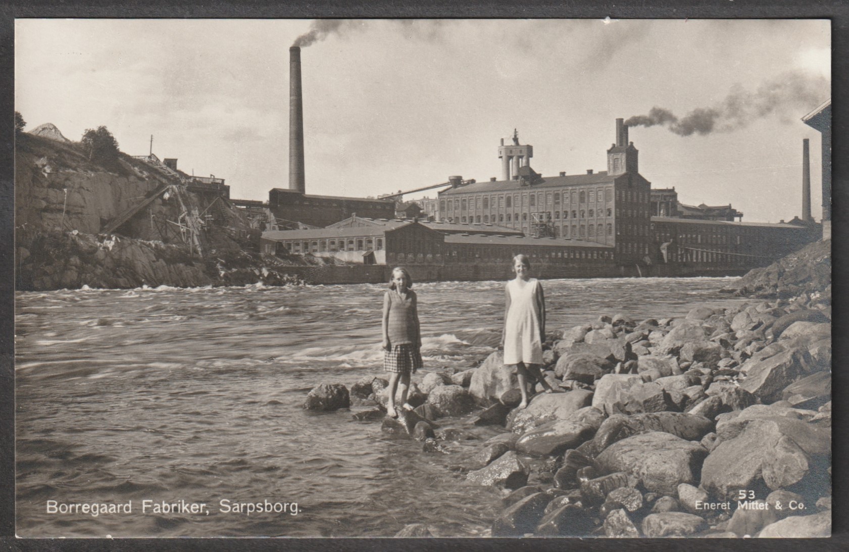 Borregaard Fabriker. Sarpsborg. Mittet 53