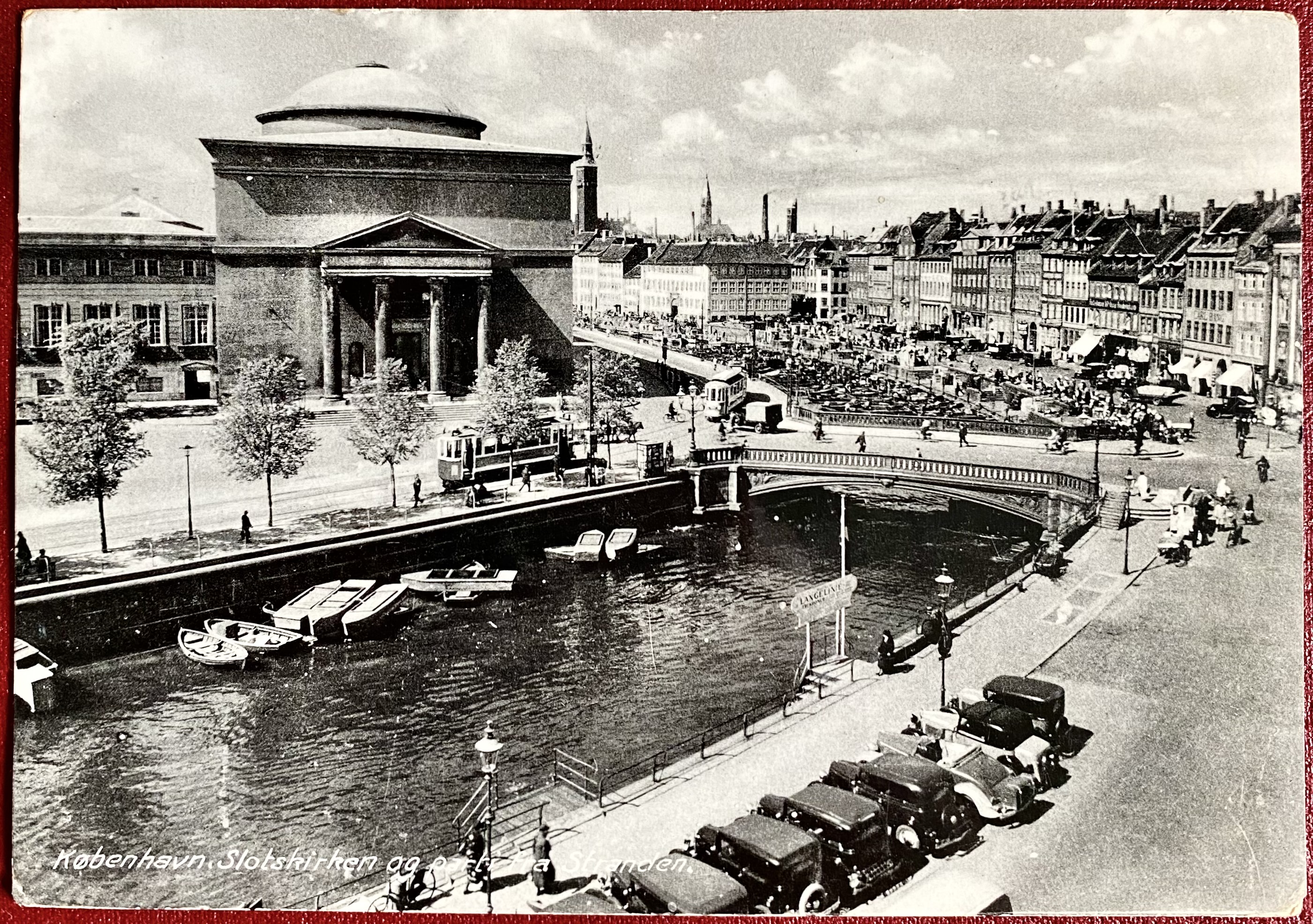 Kort København Slotskirken og Stranden
