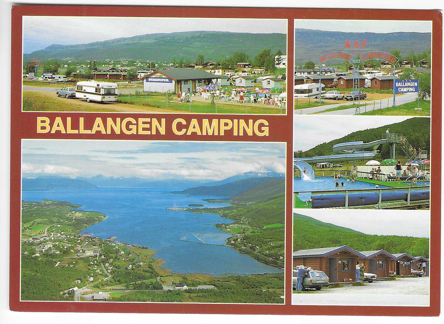 Ballangen Camping. Bra motiv. Aune M-15124-3