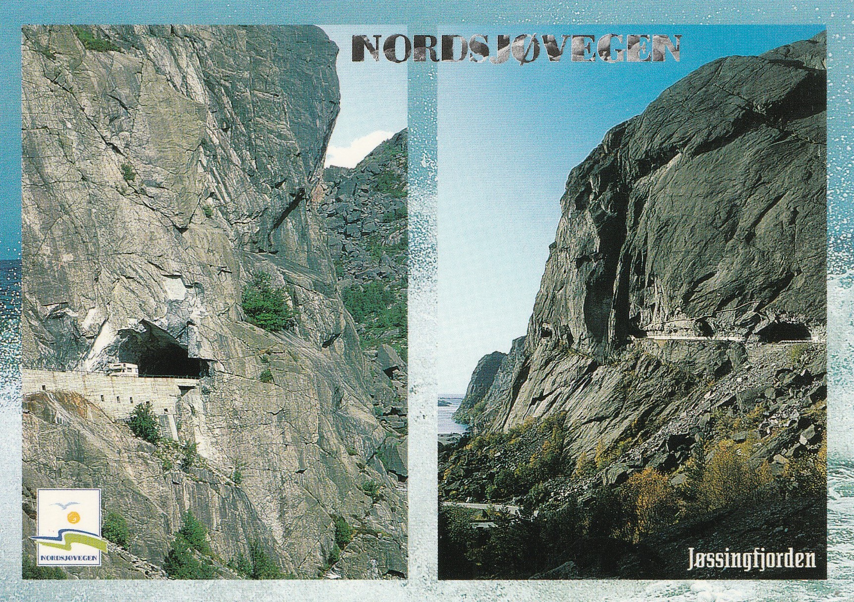Nordsjøvegen , Jøssingfjorden.  Normann L-01-013