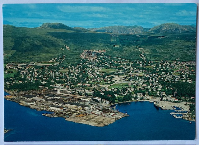 JØRPELAND flyfoto over havneomerådet