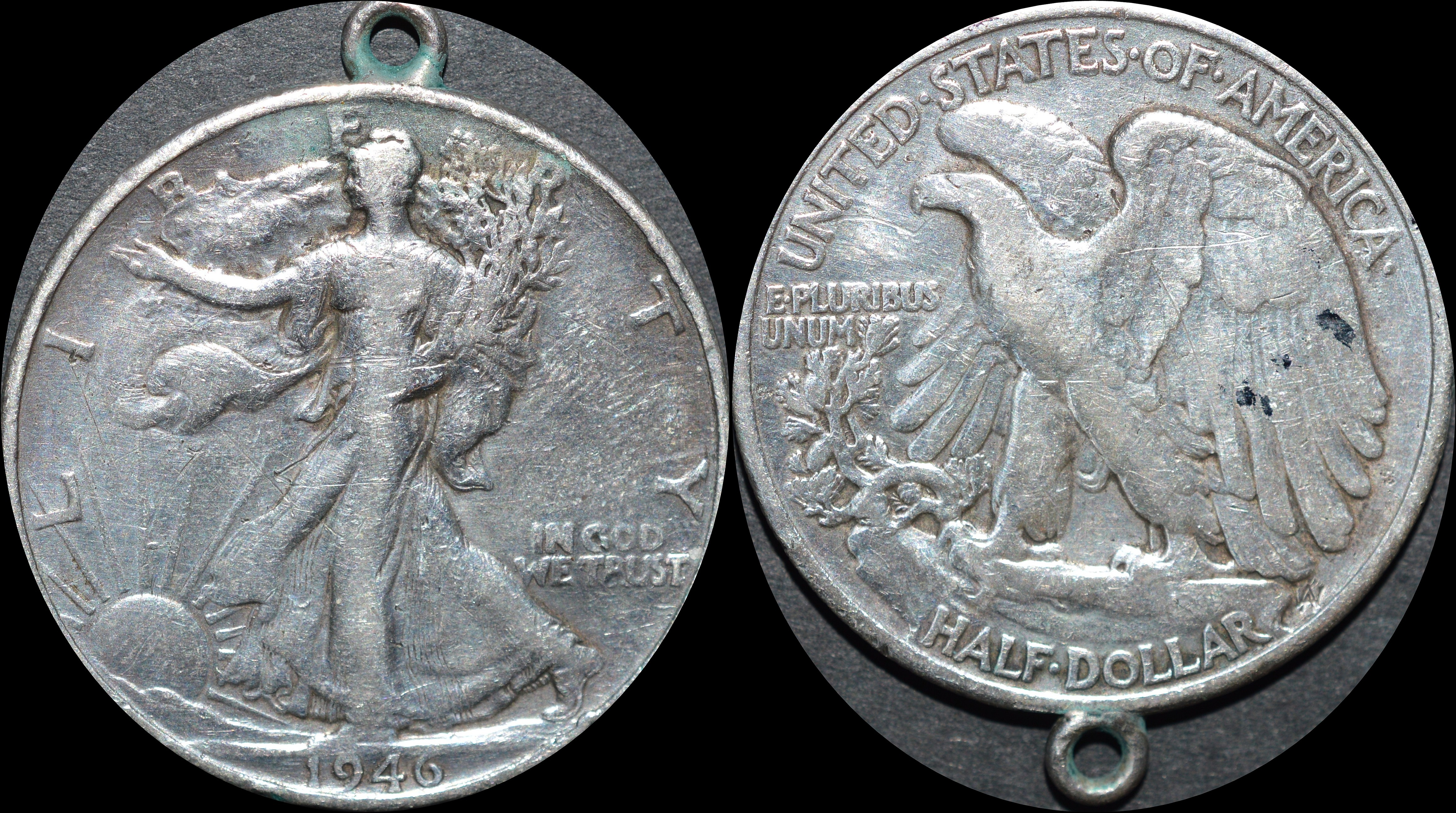 NorCollect:  USA ½ Dollar 1946  Sølv
