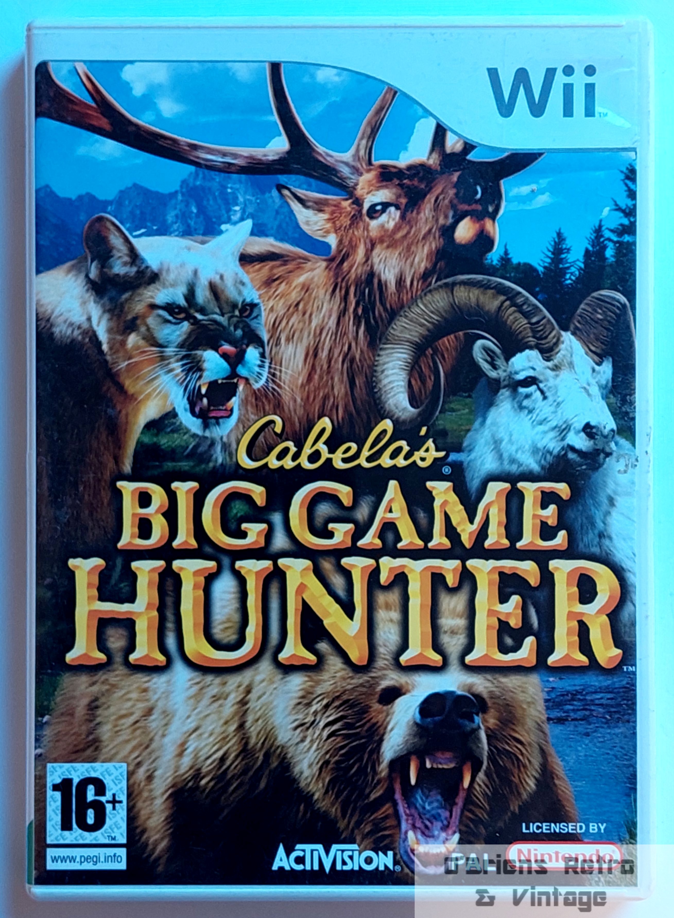 Cabela's Big Game Hunter - Activision - PAL - Nintendo Wii