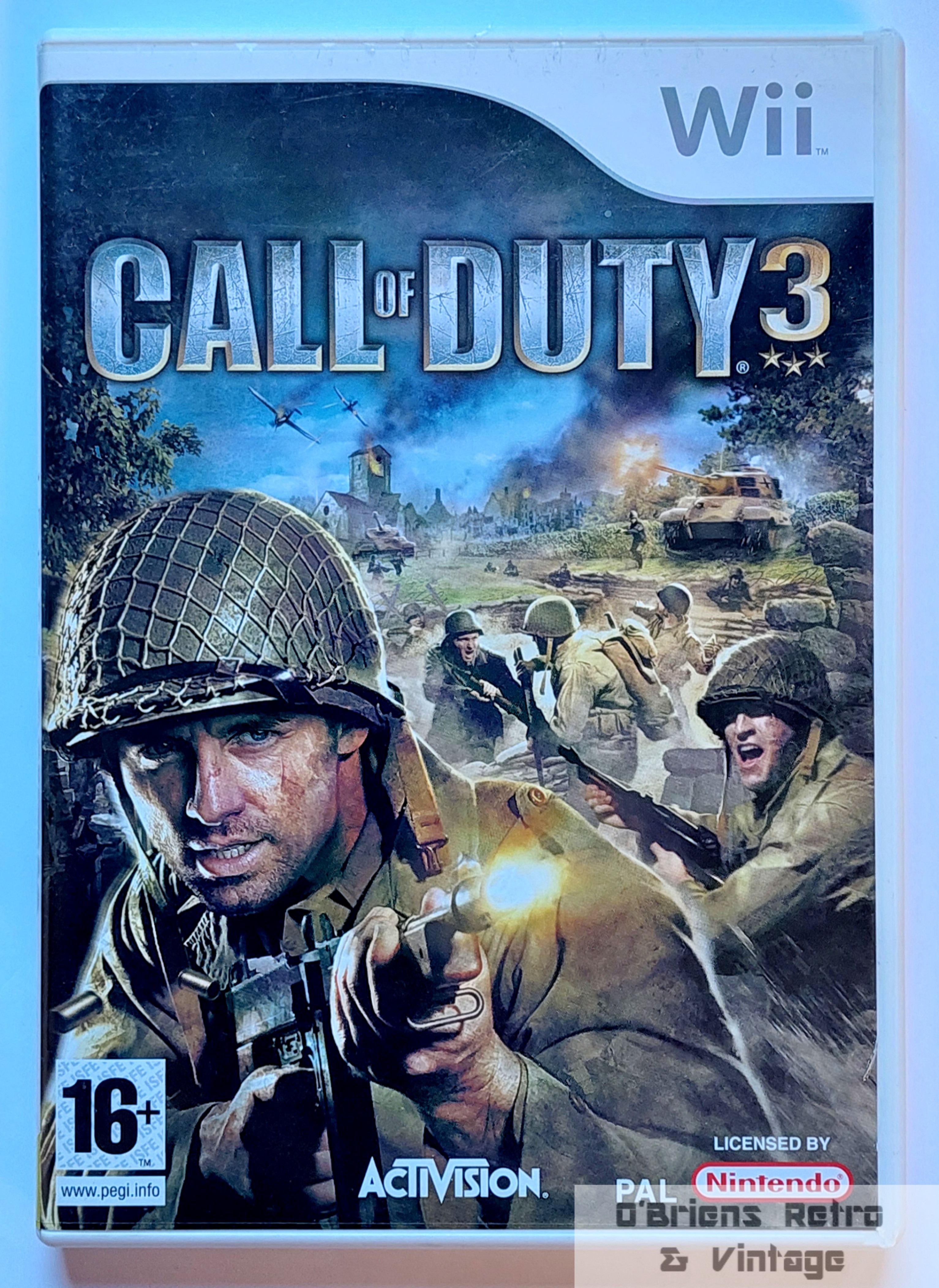 Call of Duty 3 - Activision - PAL - Nintendo Wii