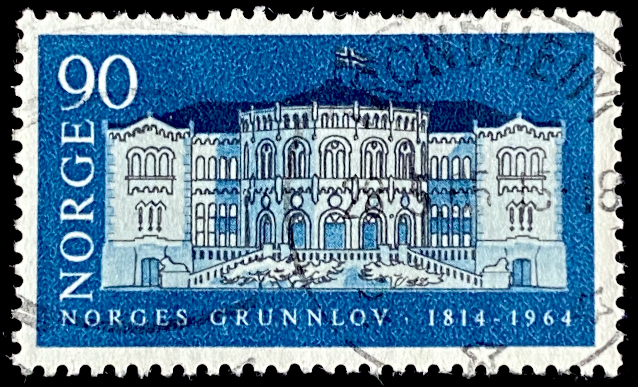 NK 554 Trondheim 28. 5.65 (Vanskelig merke)