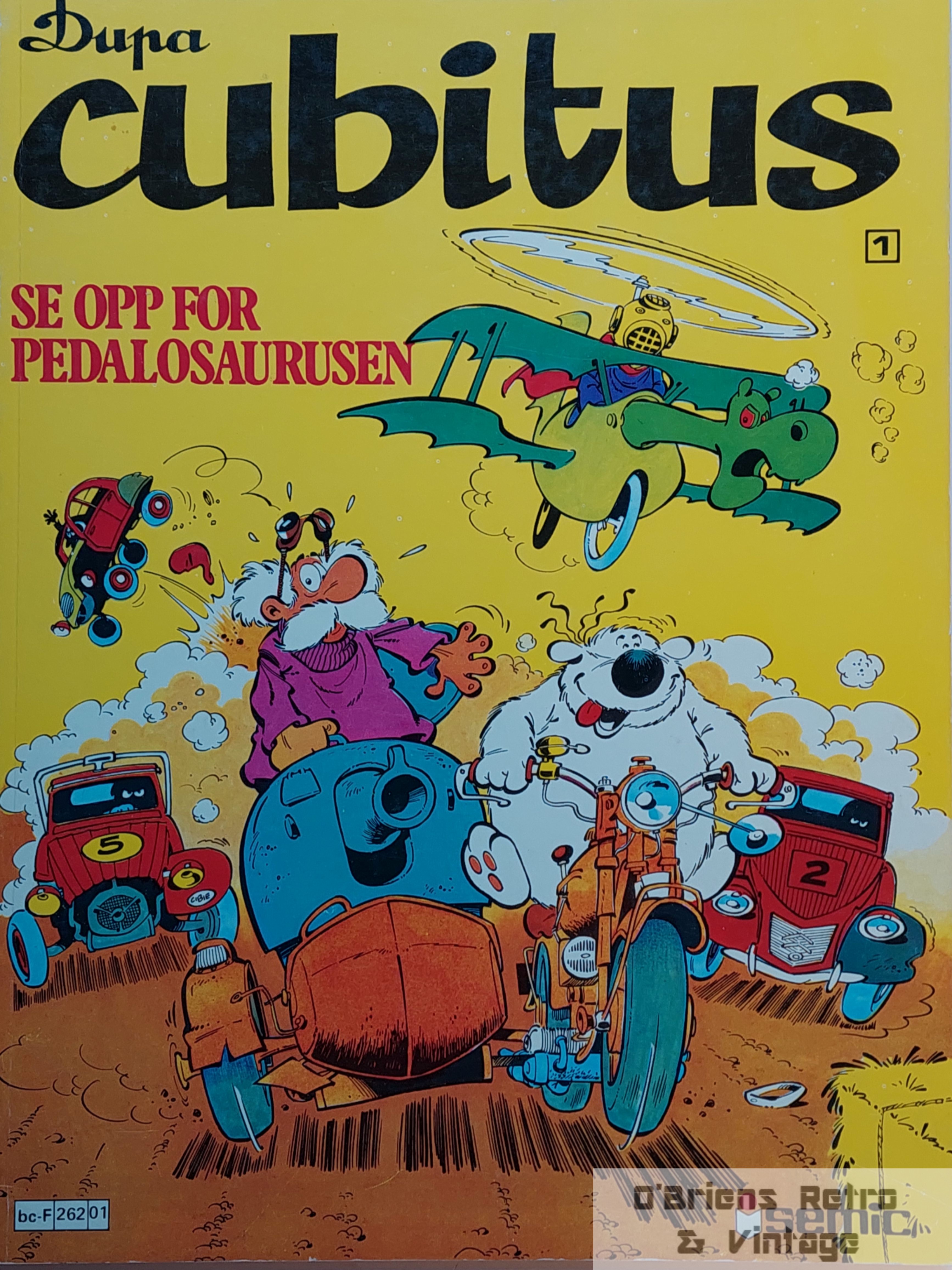Cubitus - Nr. 1 - Se opp for pedalosaurusen - 1980