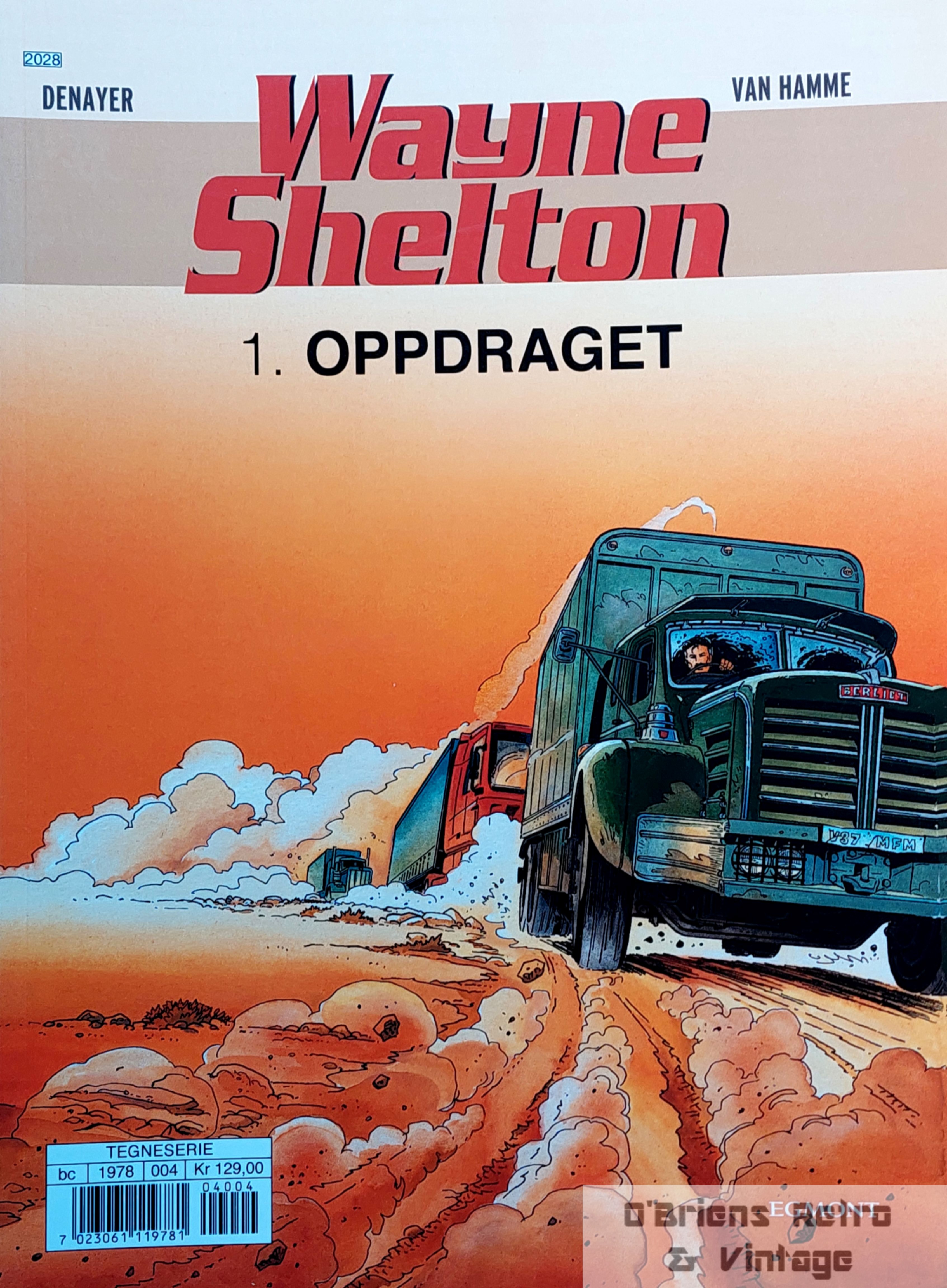 Wayne Shelton - Nr. 1 - Oppdraget - Egmont - 2020
