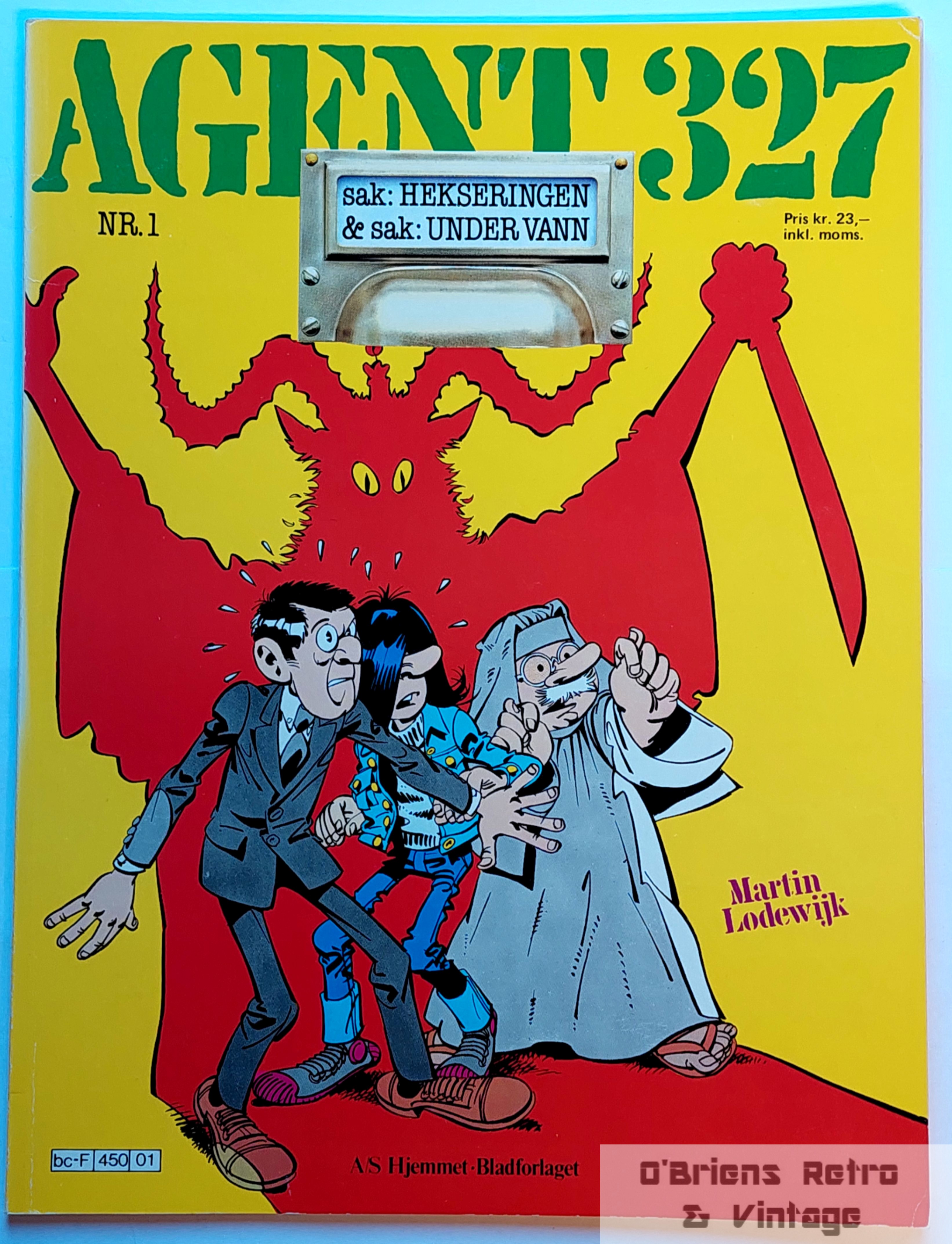 Agent 327 - Nr. 1 - Sak: Hekseringen & sak: Under vann - 1985
