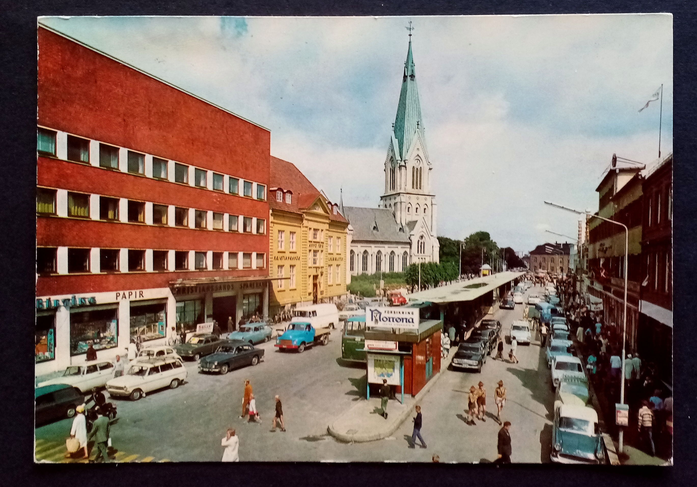 Kristiansand sentrum.
