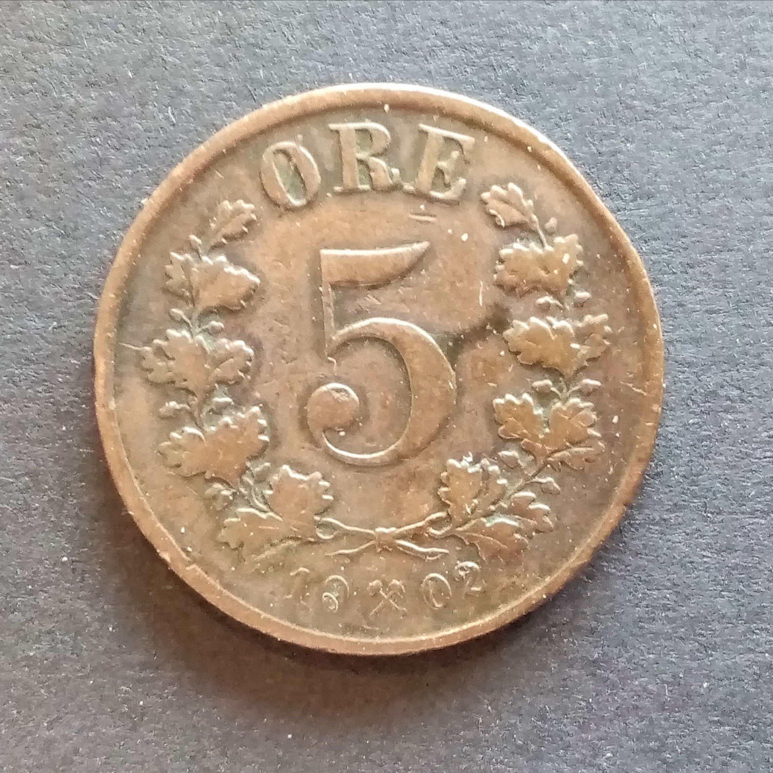 5 Øre 1902