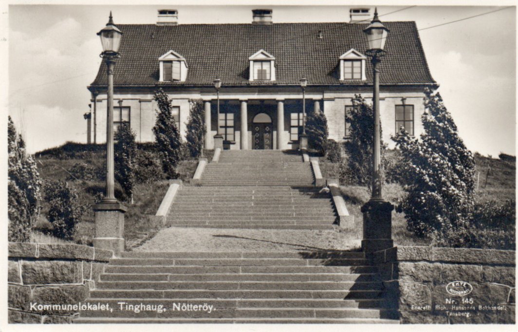 Nøtterøy. Kommunelokalet