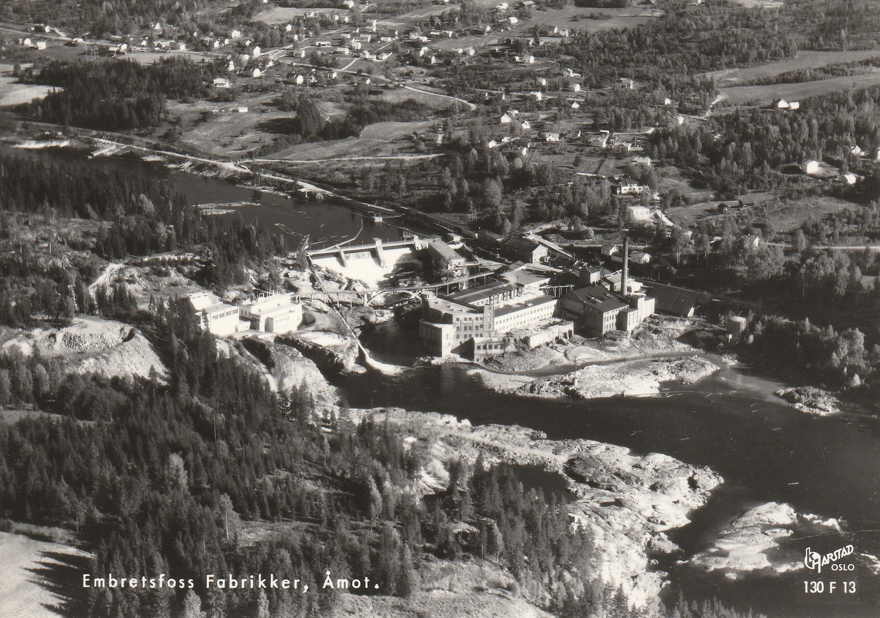 Embretsfoss Fabrikker, Åmot . Harstad 130 F 13
