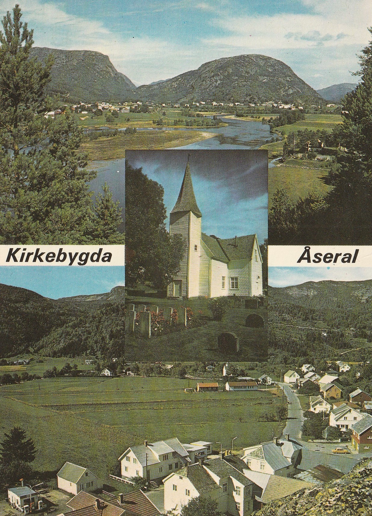Kirkebygda Åseral . Fotomagasinet . Unum