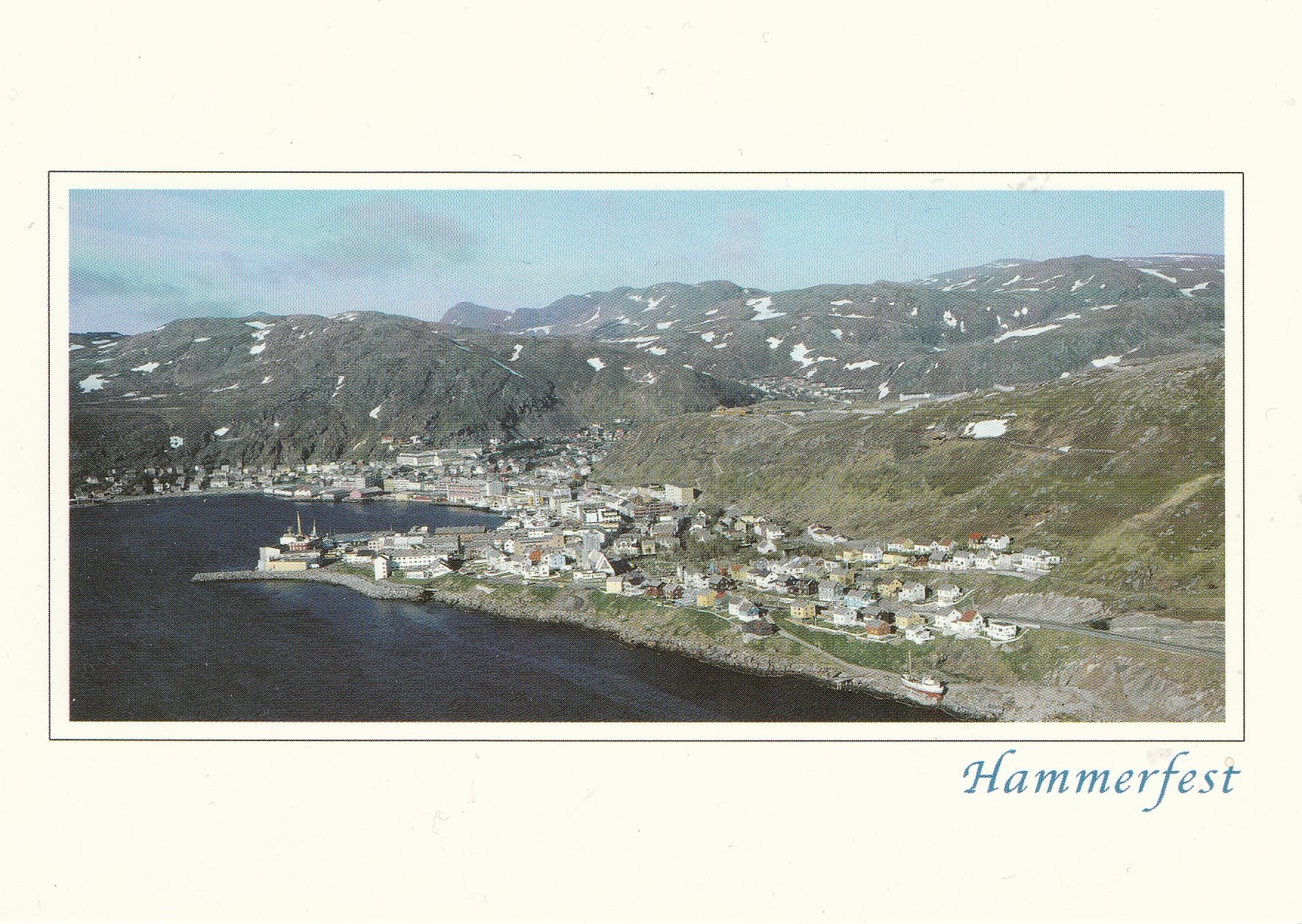 Hammerfest . To-Foto 98-2324