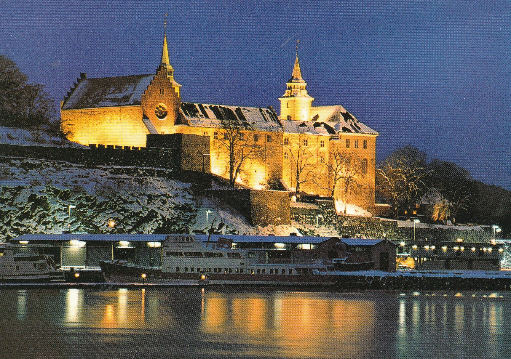 Oslo. Akershus festning og slott . Aune F-15309-4