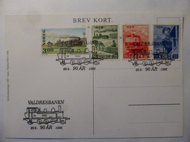 Valdresbanen 90 År hk 419-420-421-1262