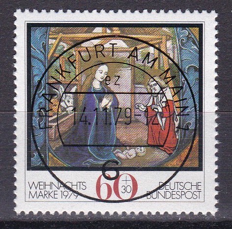 BRD 1979. Michel # 1032. Lux-stemplet merke