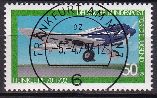 BRD 1979. Michel # 1006. Lux-stemplet merke