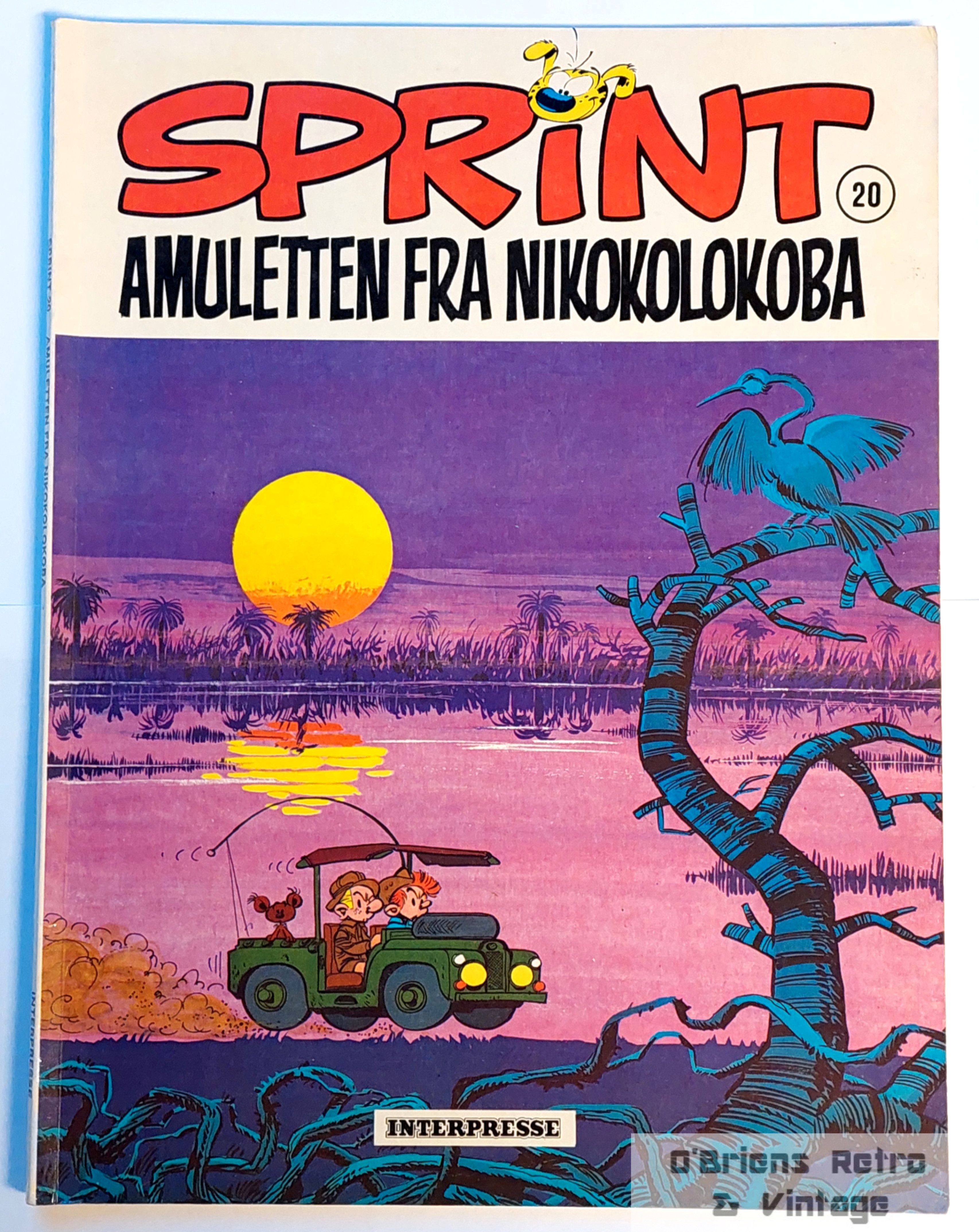 Sprint - Nr. 20 - Amuletten fra Nikokolokoba - Interpresse - 1981