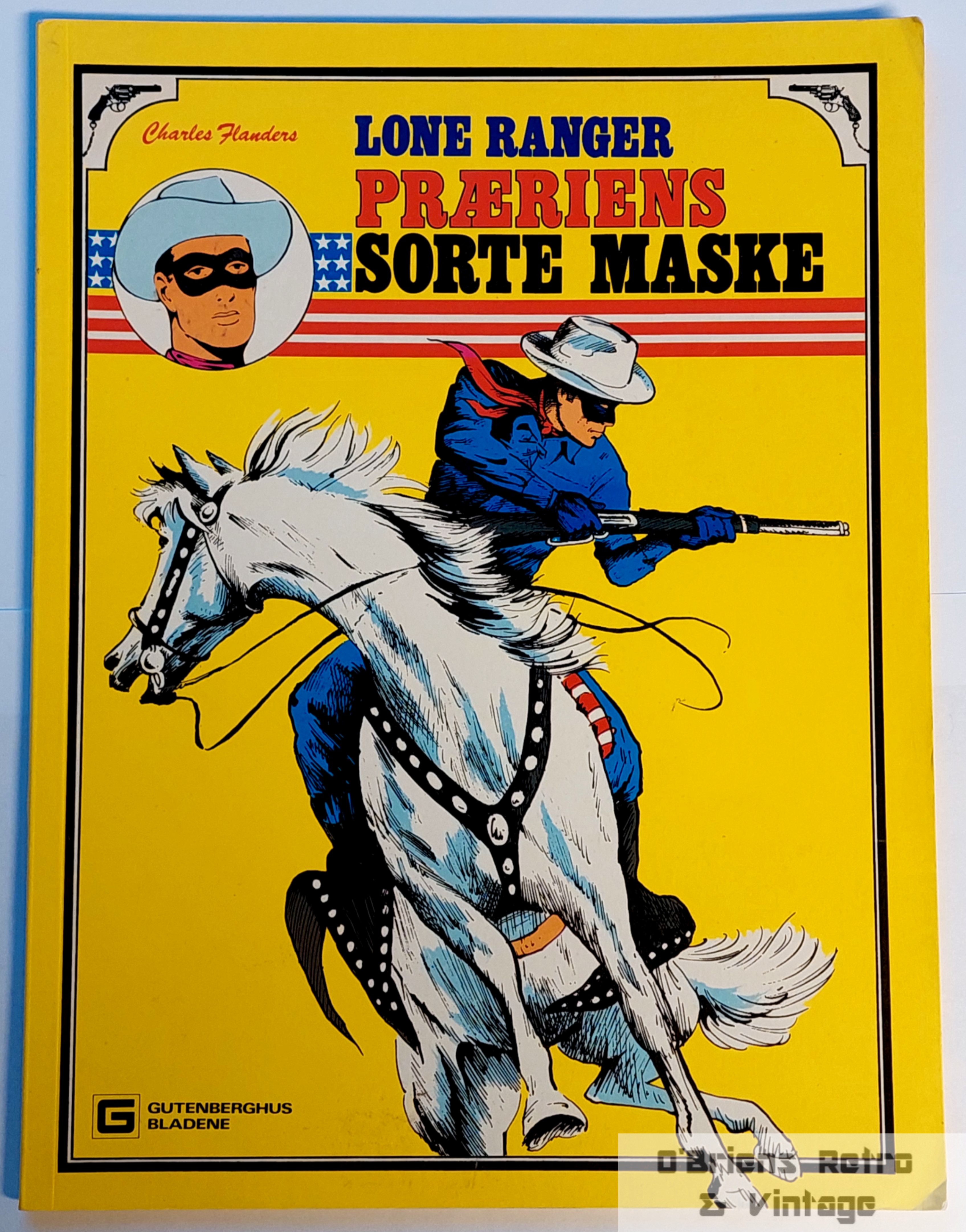 Lone Ranger - Album nr. 1 - Præriens sorte maske - 1977 - Dansk