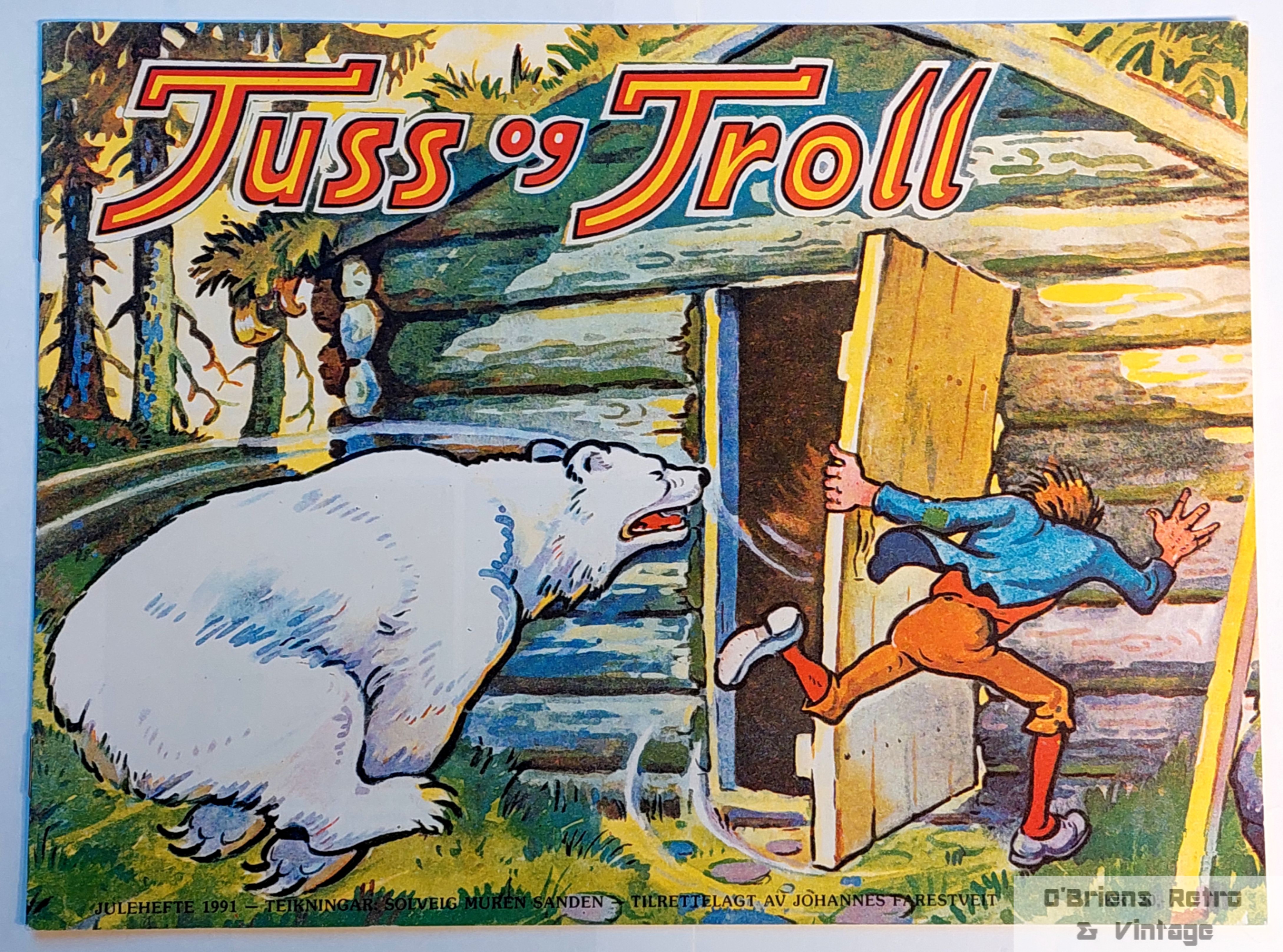 Tuss og Troll - Julehefte 1991 - Norsk Barneblad