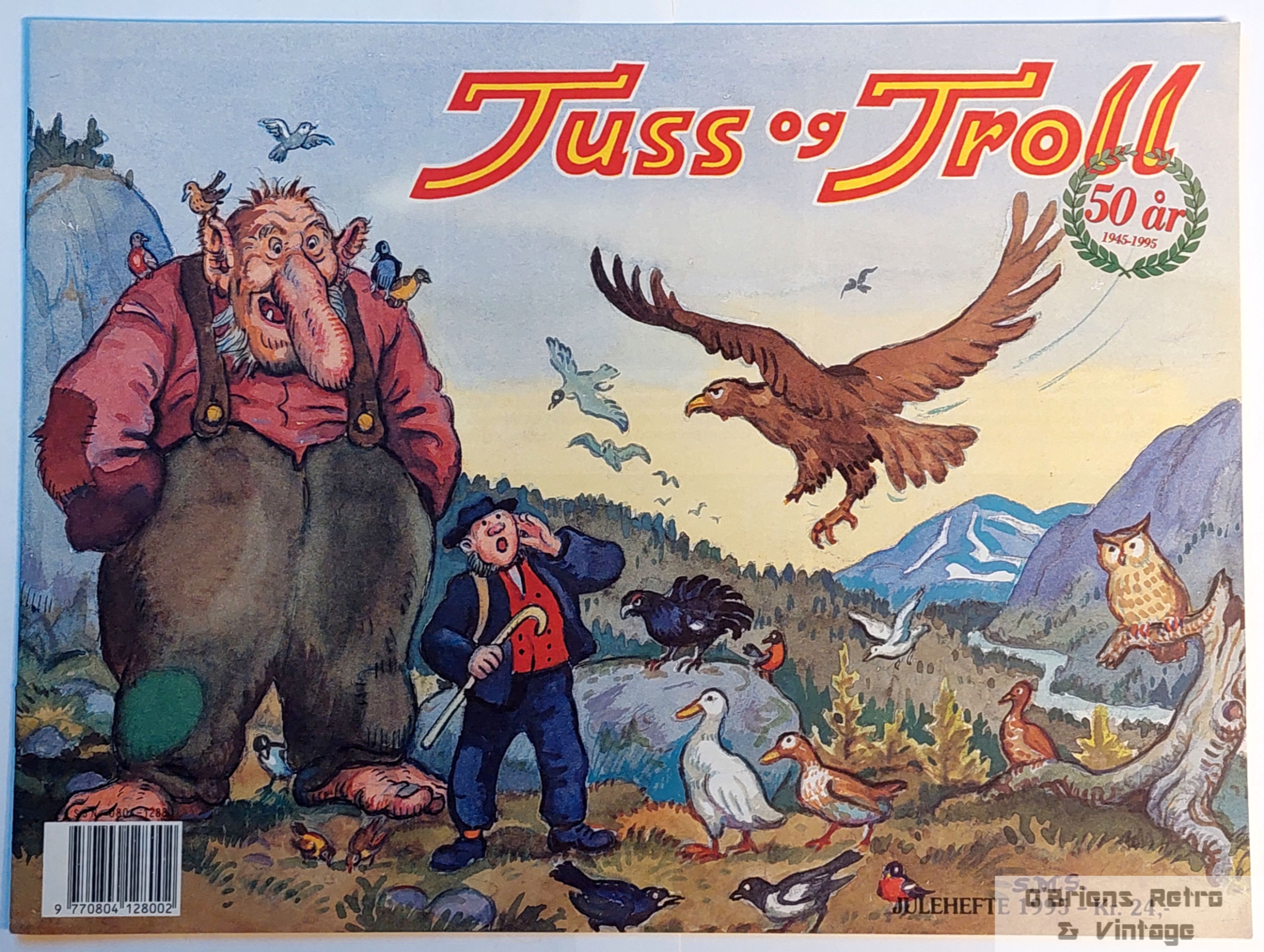 Tuss og Troll - Julehefte 1995 - Norsk Barneblad