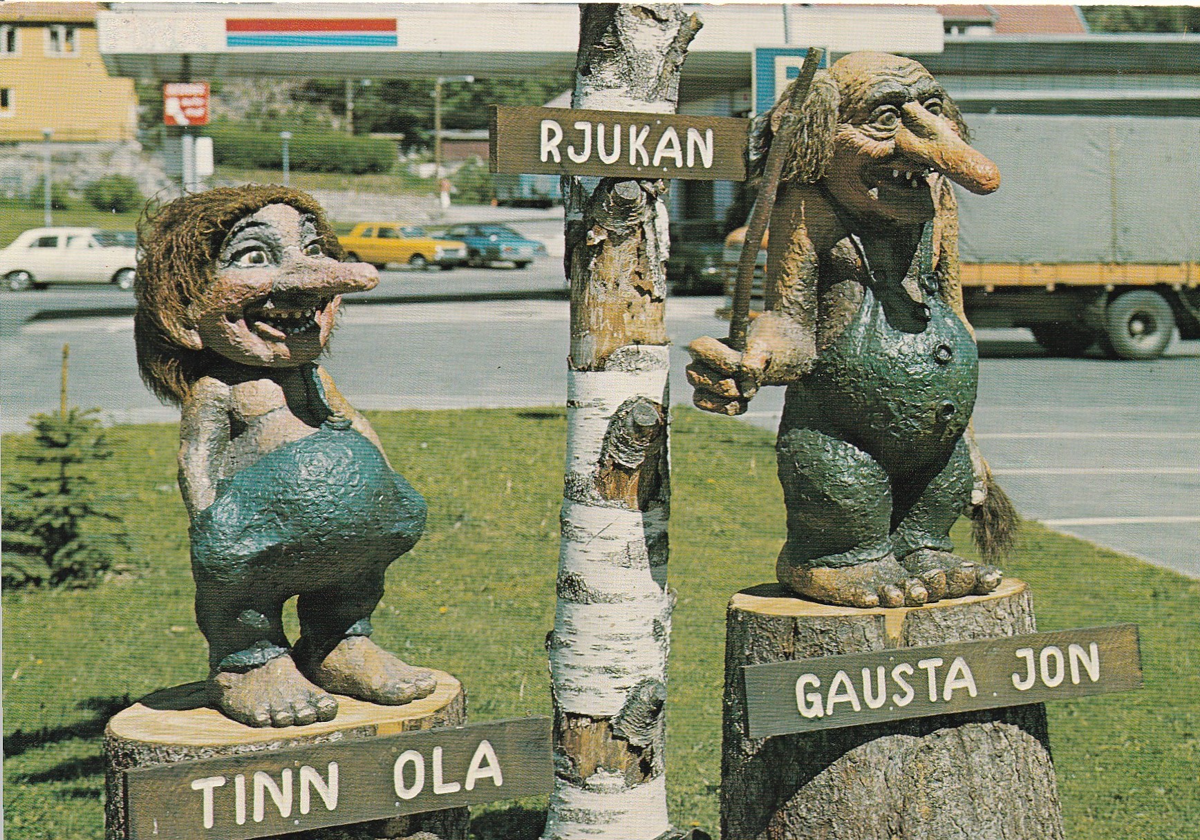 Rjukan . Tinn Ola Gausta Jon . Normann H-14-86 Pst