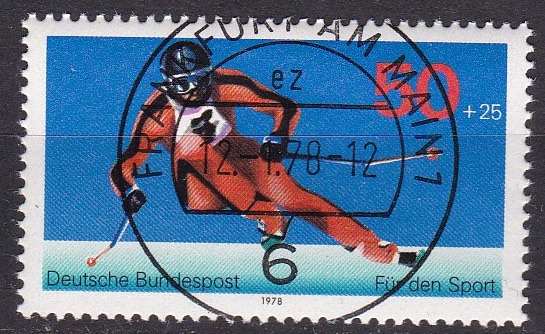 BRD 1978. Michel # 958. Lux-stemplet merke