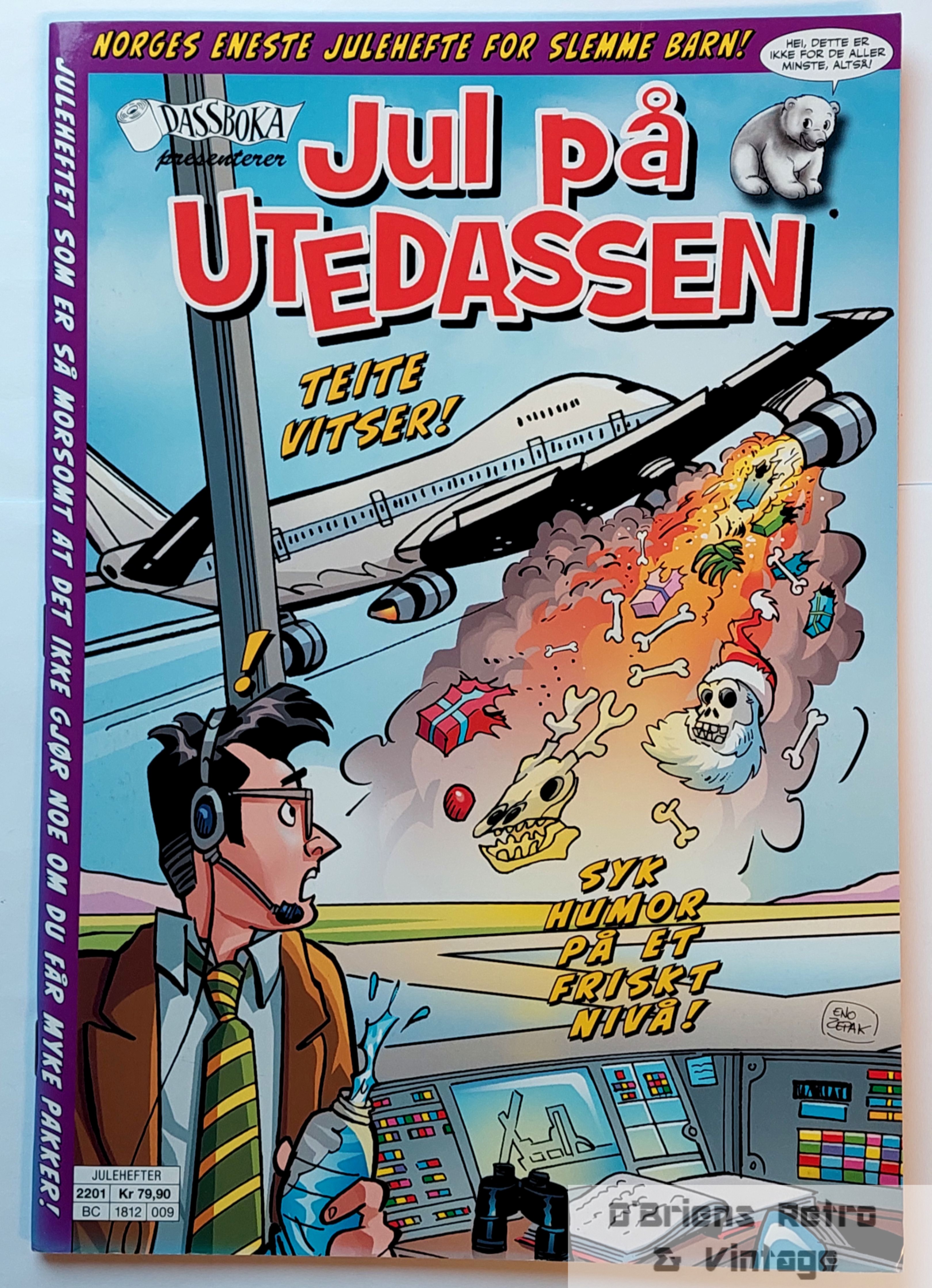 Dassboka presenterer Jul på utedassen - 2021
