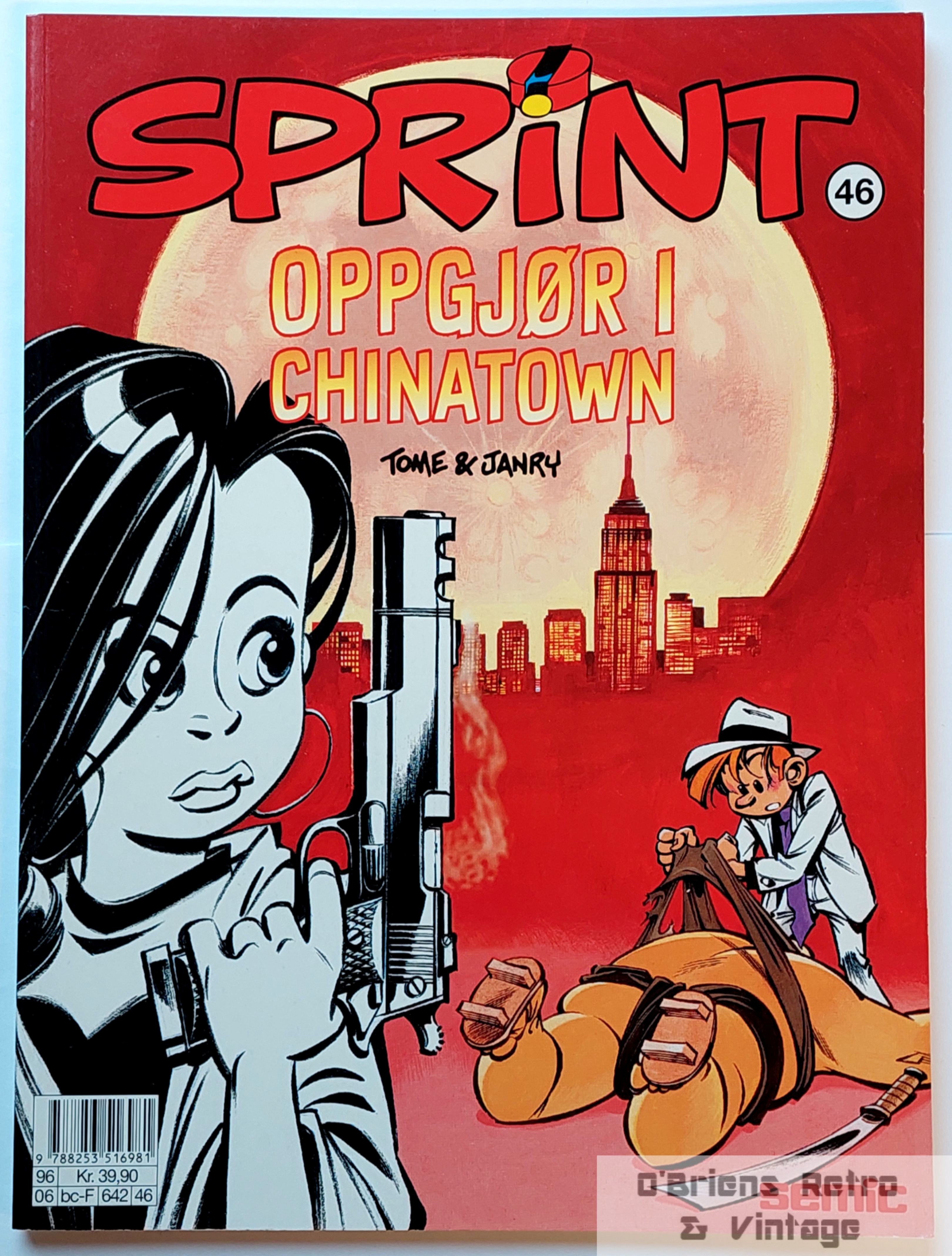 Sprint - Nr. 46 - Oppgjør i Chinatown - Semic - 1995