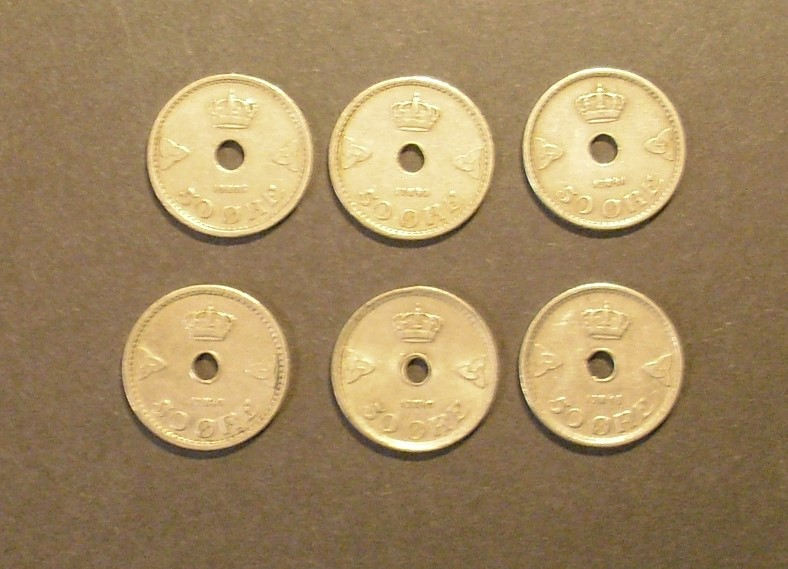 50 - ører: 1926 + 1940-41 + 1946-48