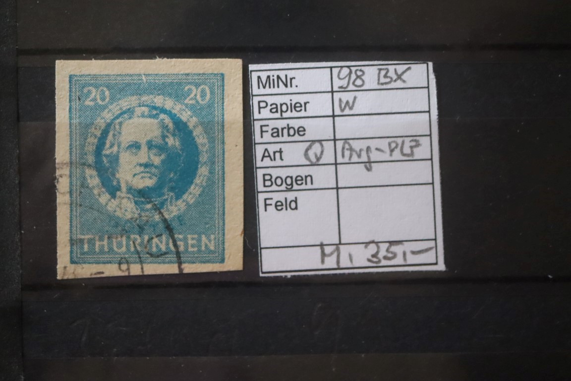 Nr. 98Bx - Michel 25 Euro - prøvet