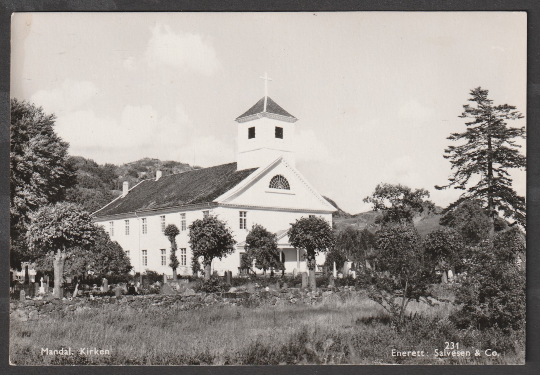 Mandal.. Kirken. Salvesen 231