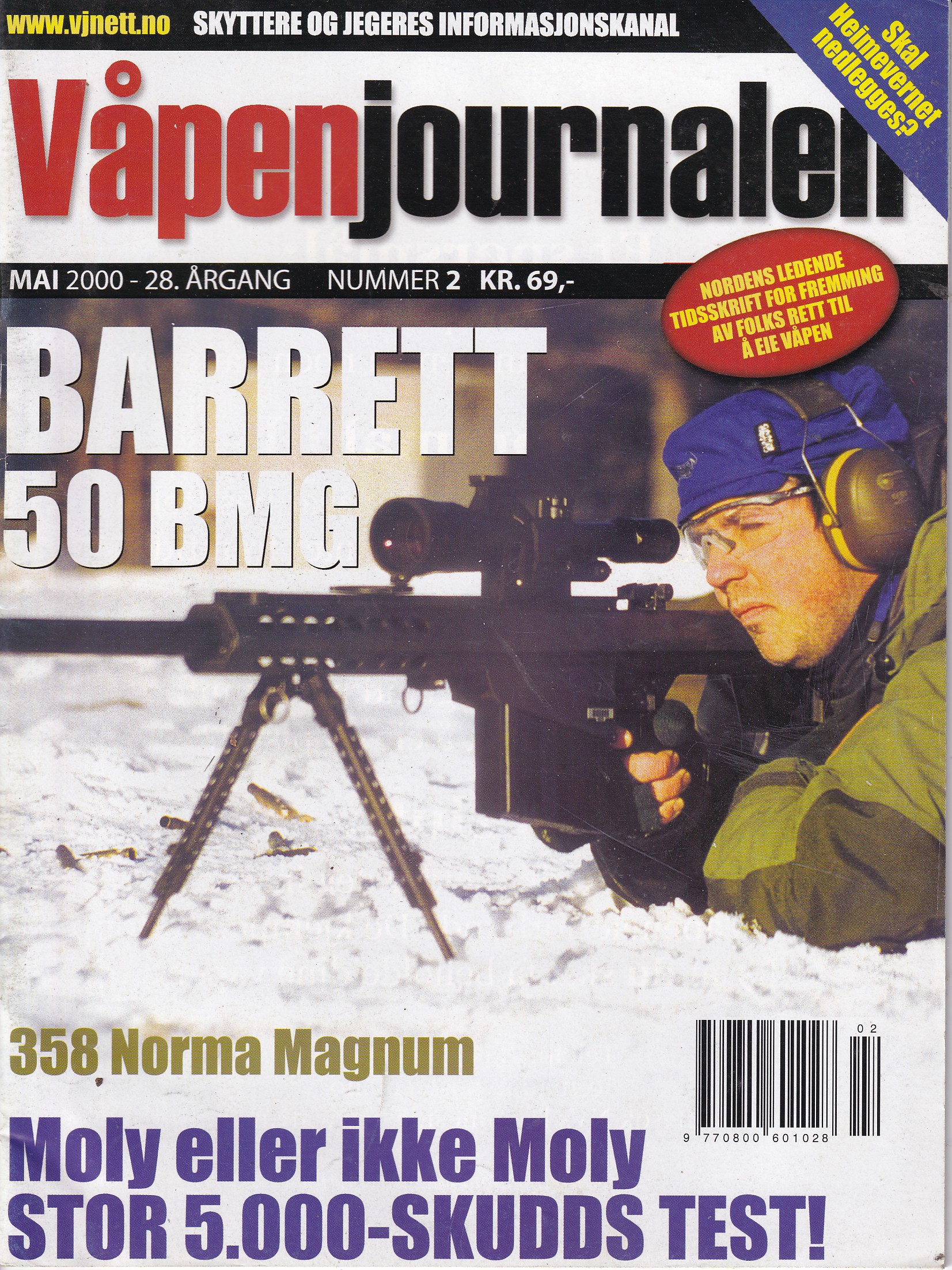 Våpenjournalen. Mai 2000