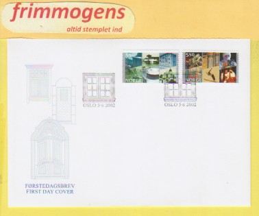 Byjubiléer,  Norge FDC NK 1471-72 (49054)