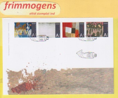 Norsk kunst,  Norge FDC NK 1700-03 (49054)