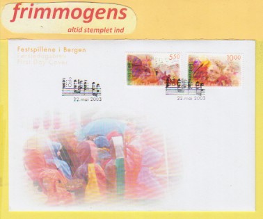 Festspillene i Bergen,  Norge FDC NK 1500-01 (49055)