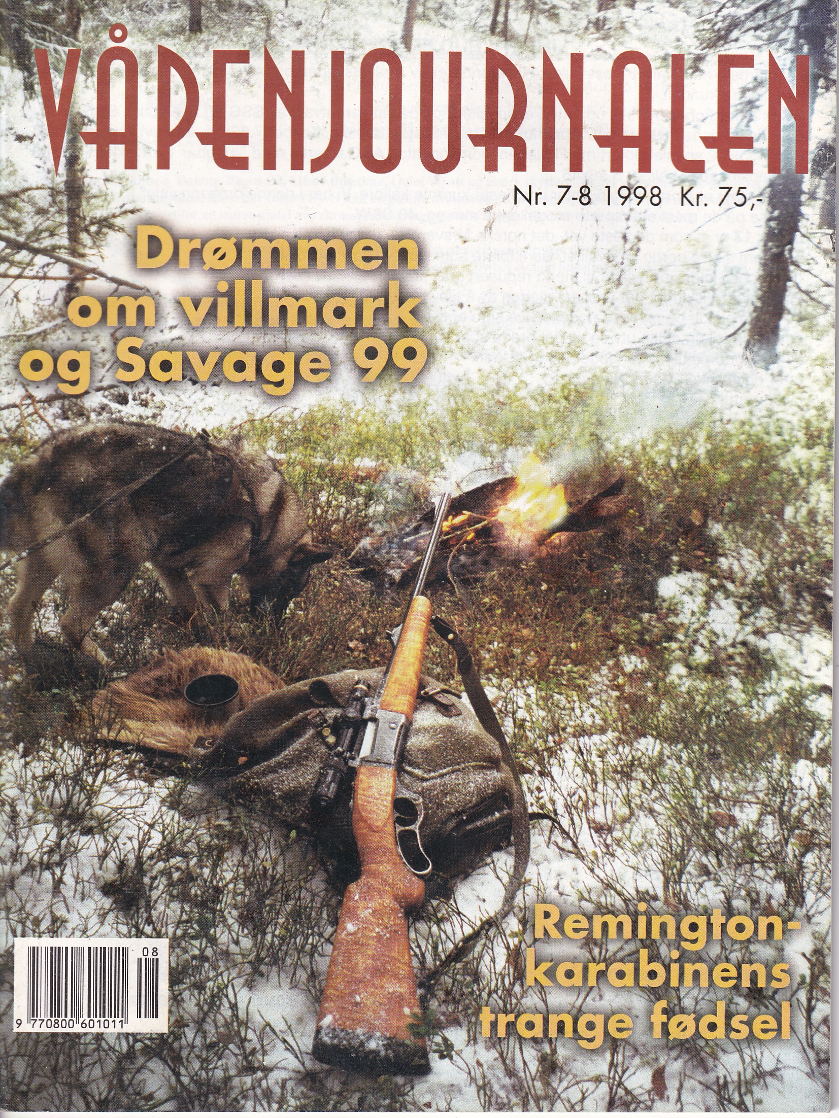 Våpenjournalen.  1998 nr. 7-8