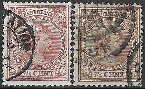 Nederland AFA 36 to farver - verdi 180 NOK