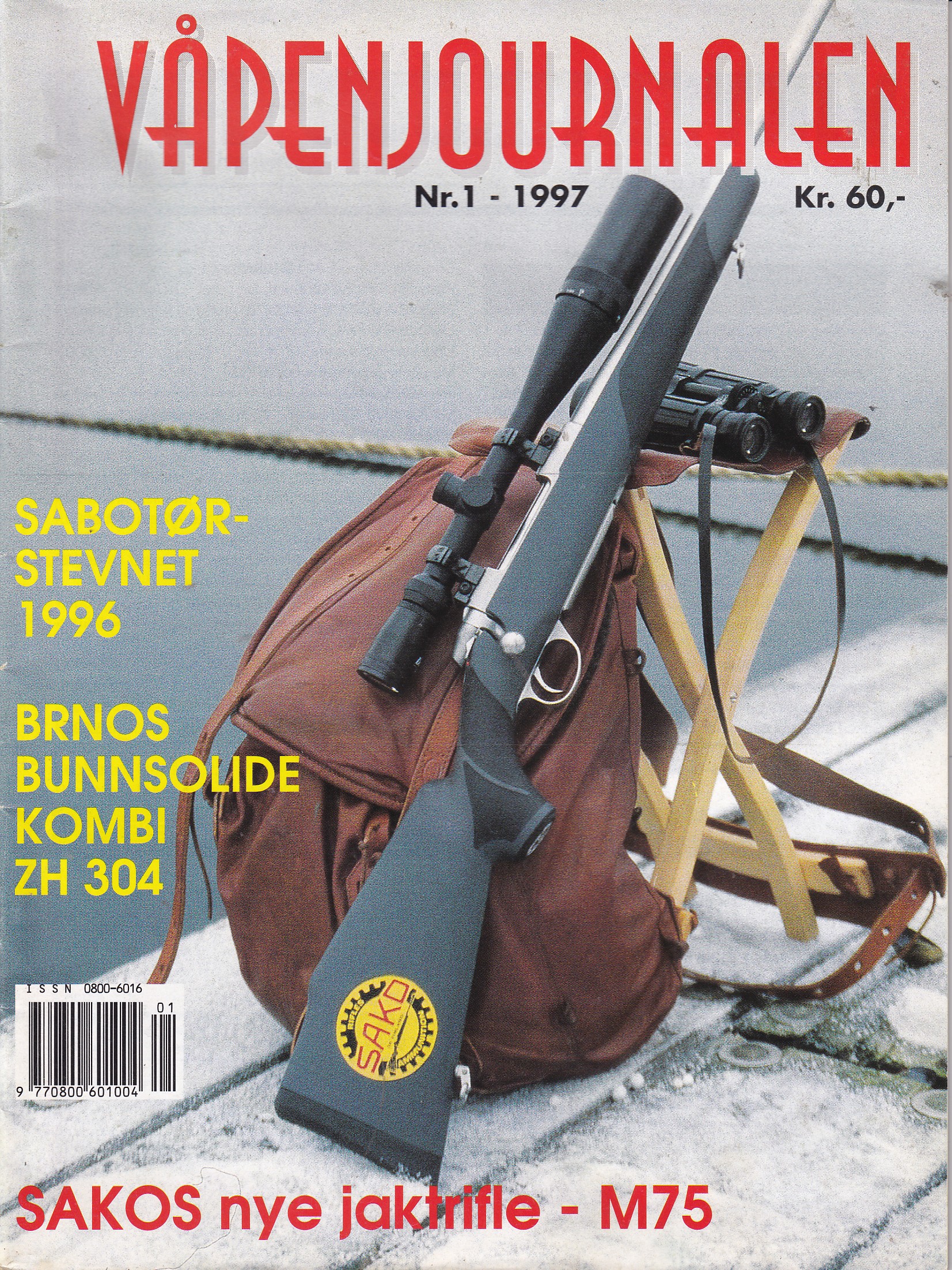 Våpenjournalen.  1997 nr. 1