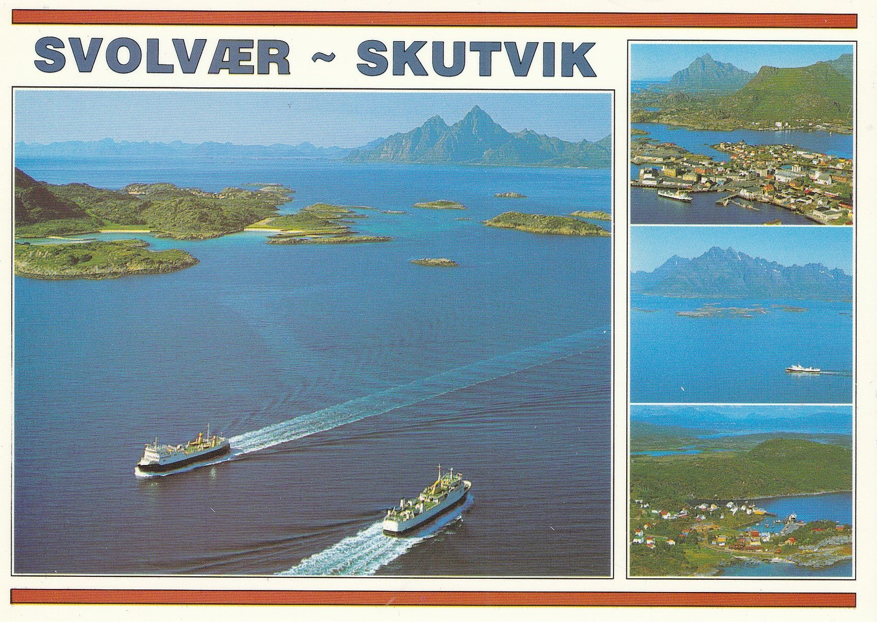 Fergesambandet Svolvær-Skutvik. Aune M-14278-1