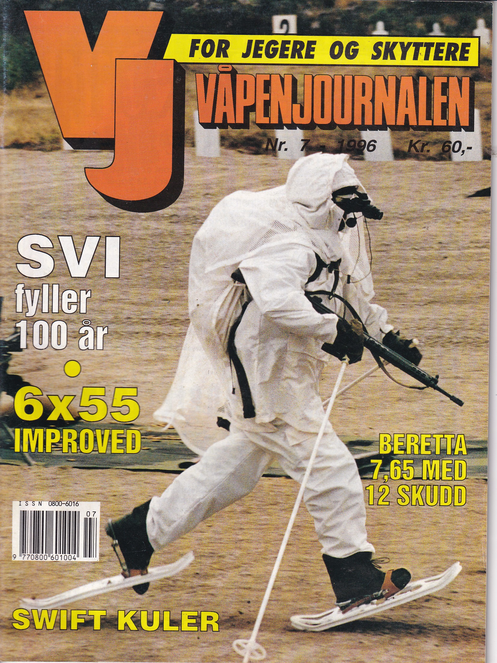 VJ Våpenjournalen.  1996 nr. 7