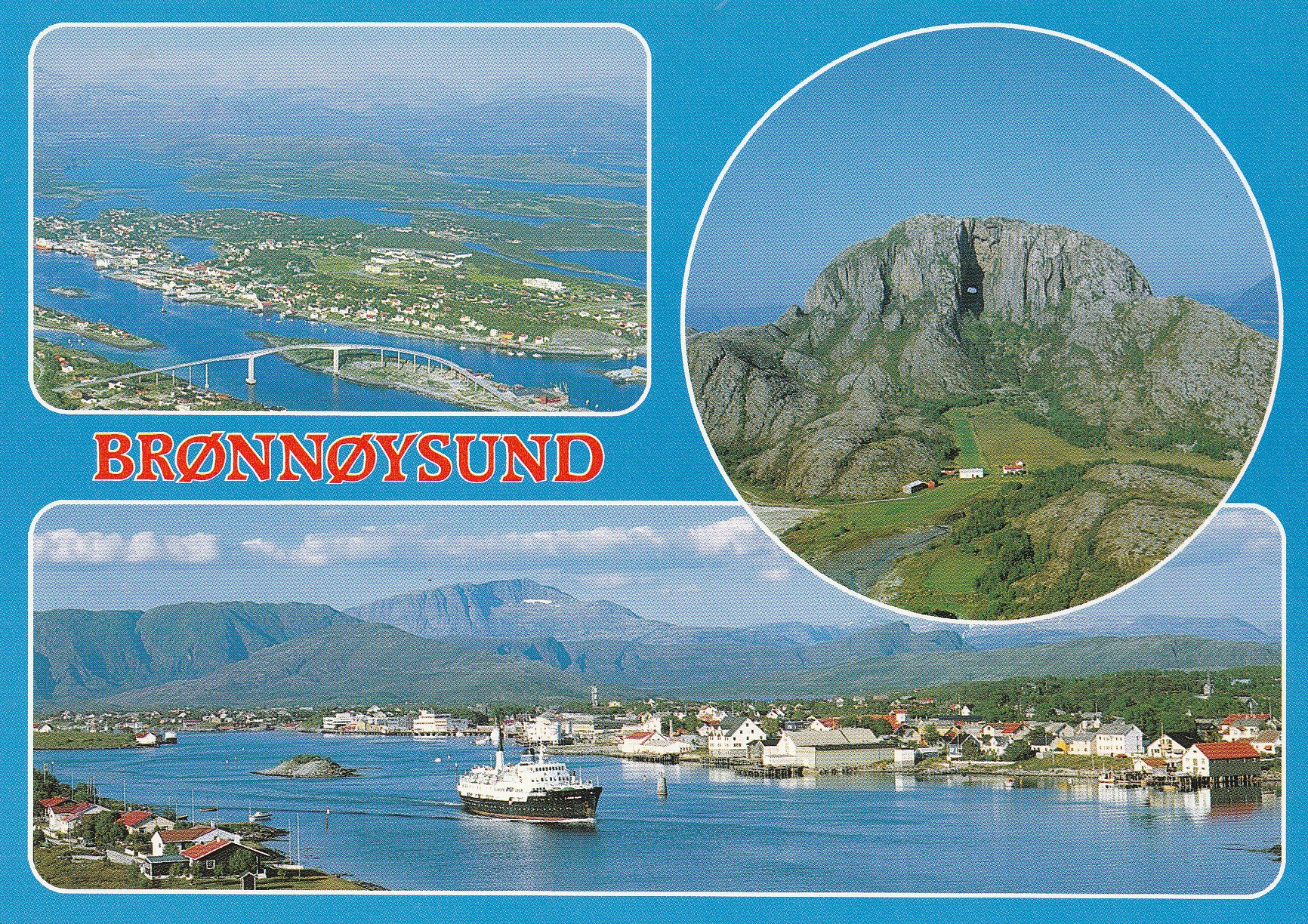 Brønnøysund . (m ferje ) Aune M-12927-8