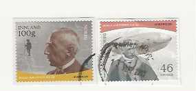 2 X ROALD AMUNDSEN  FINKLIPP