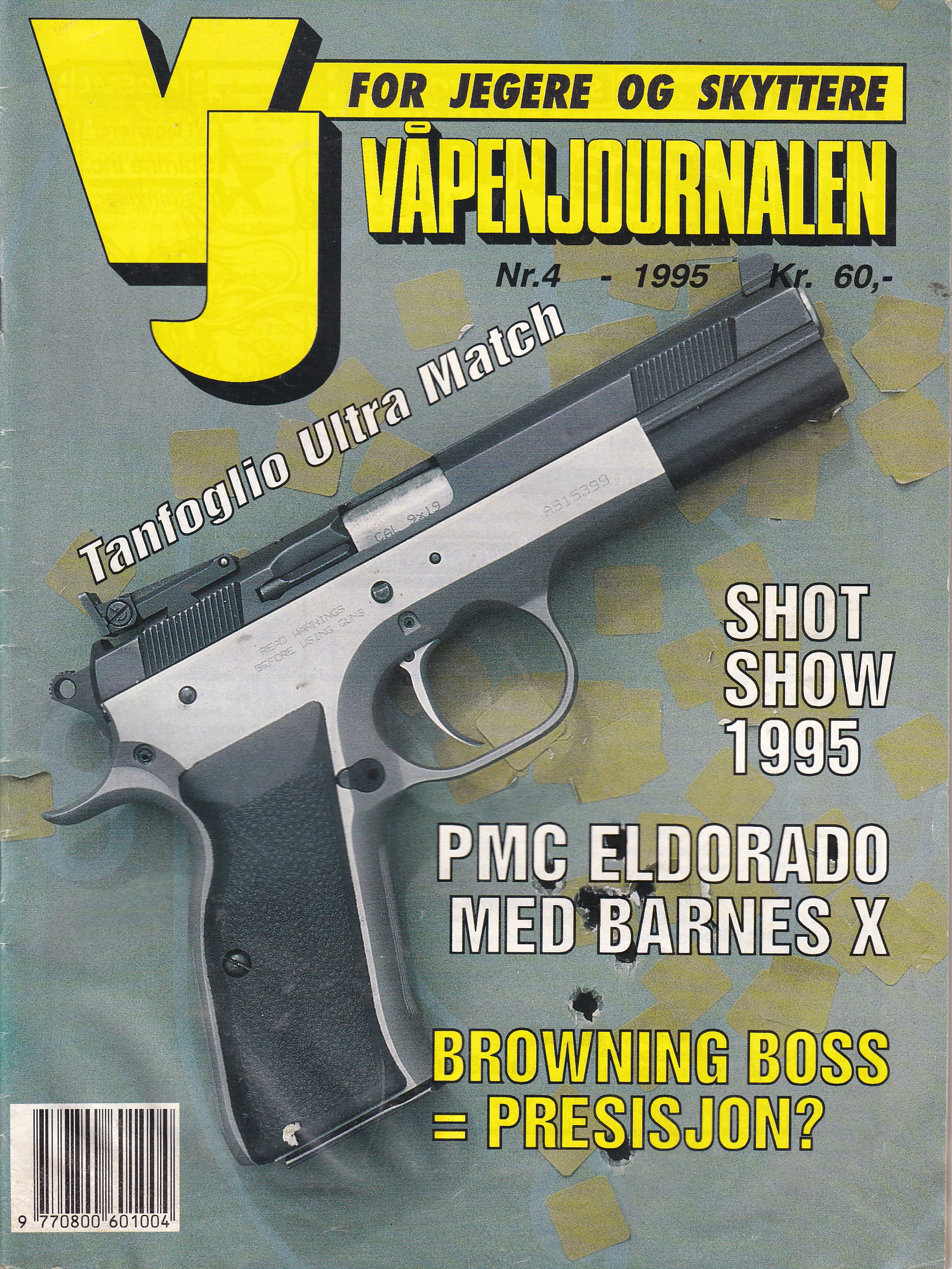 VJ Våpenjournalen.  1995 Nr. 4