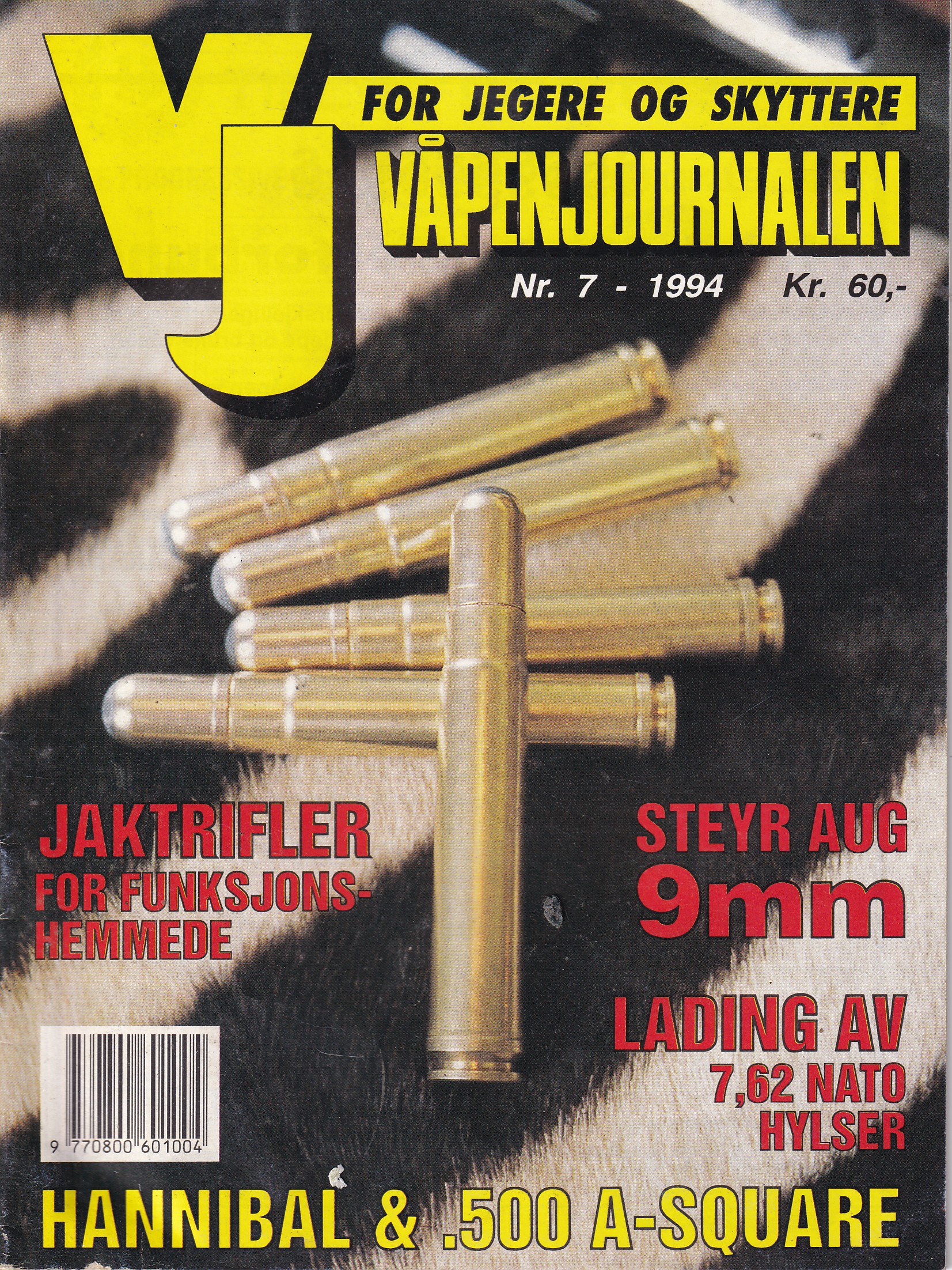 VJ Våpenjournalen.  1994 Nr. 7