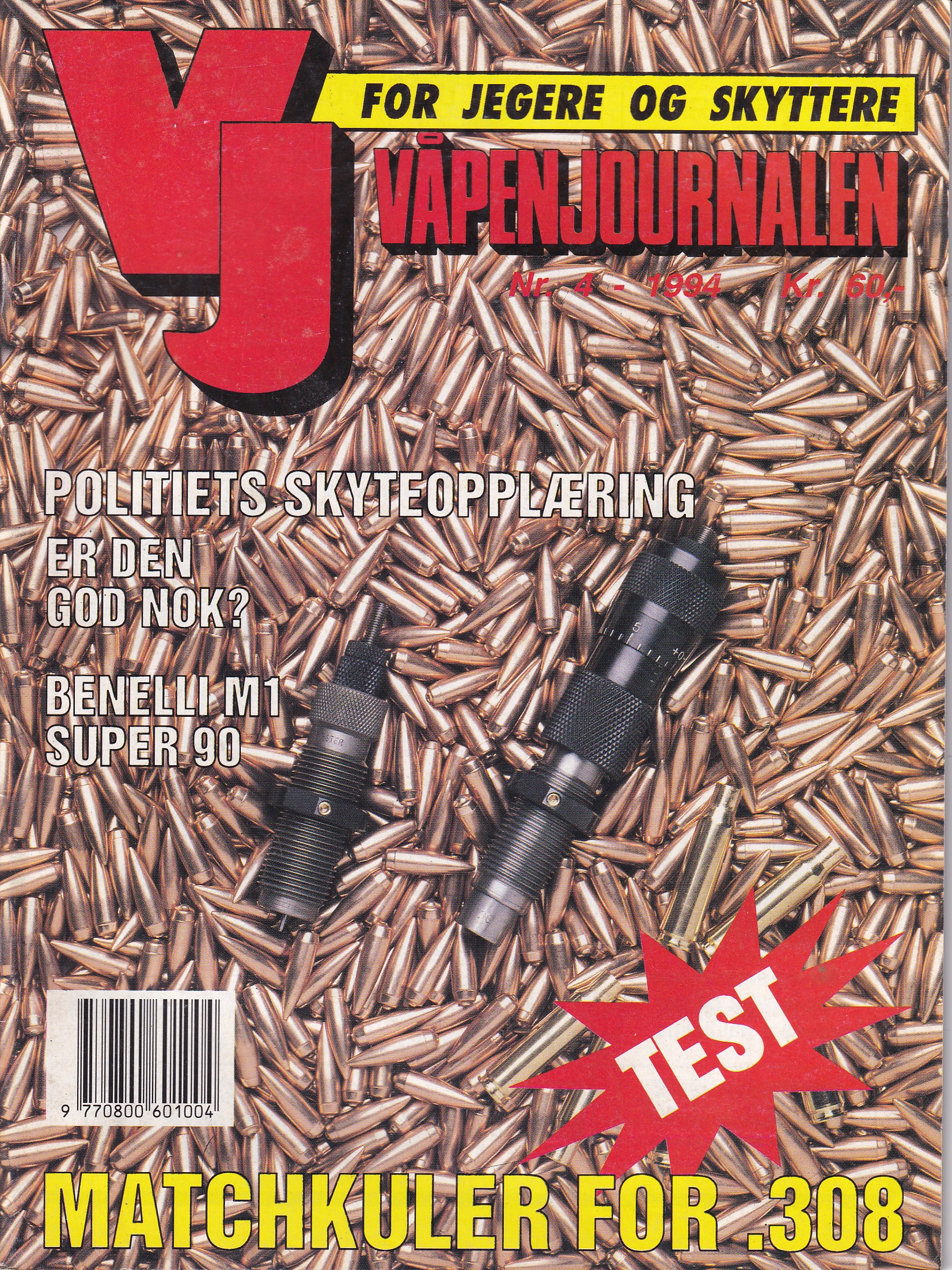VJ Våpenjournalen.  1994 Nr. 4