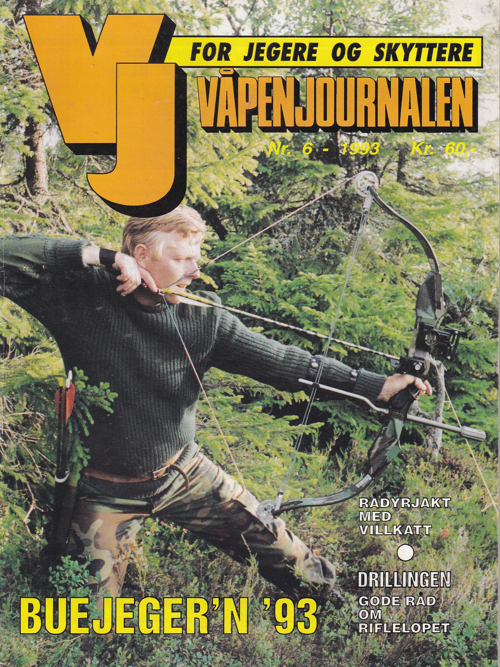 VJ Våpenjournalen.  1993 Nr. 6